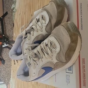 Nike Air Max SC CW4555-101 White /Game Royal-Wolf Grey Blue Men's Shoes Size 8.5